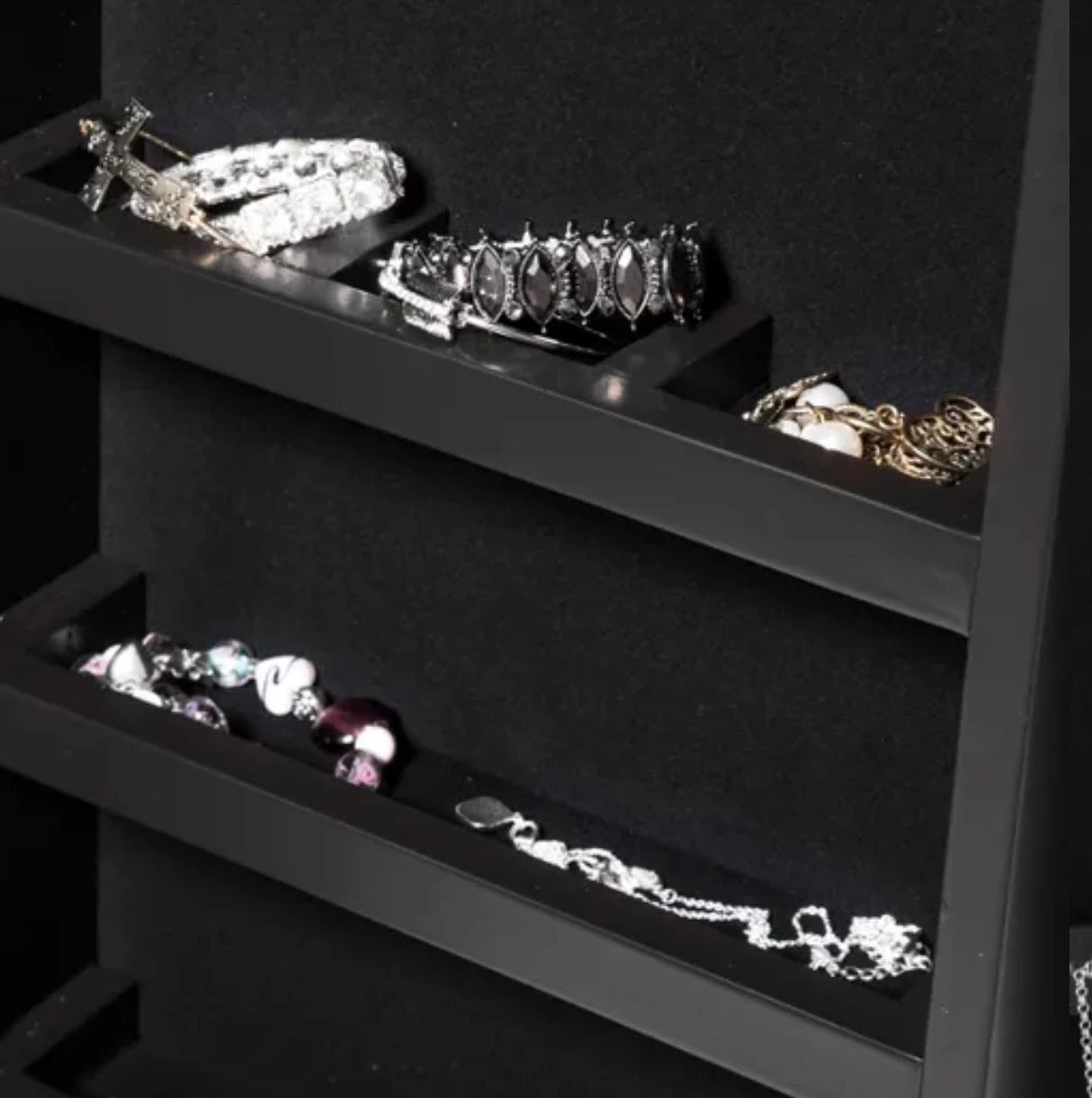 MILANIA Full-Length Mirror Jewelry Cabinet - photo 3