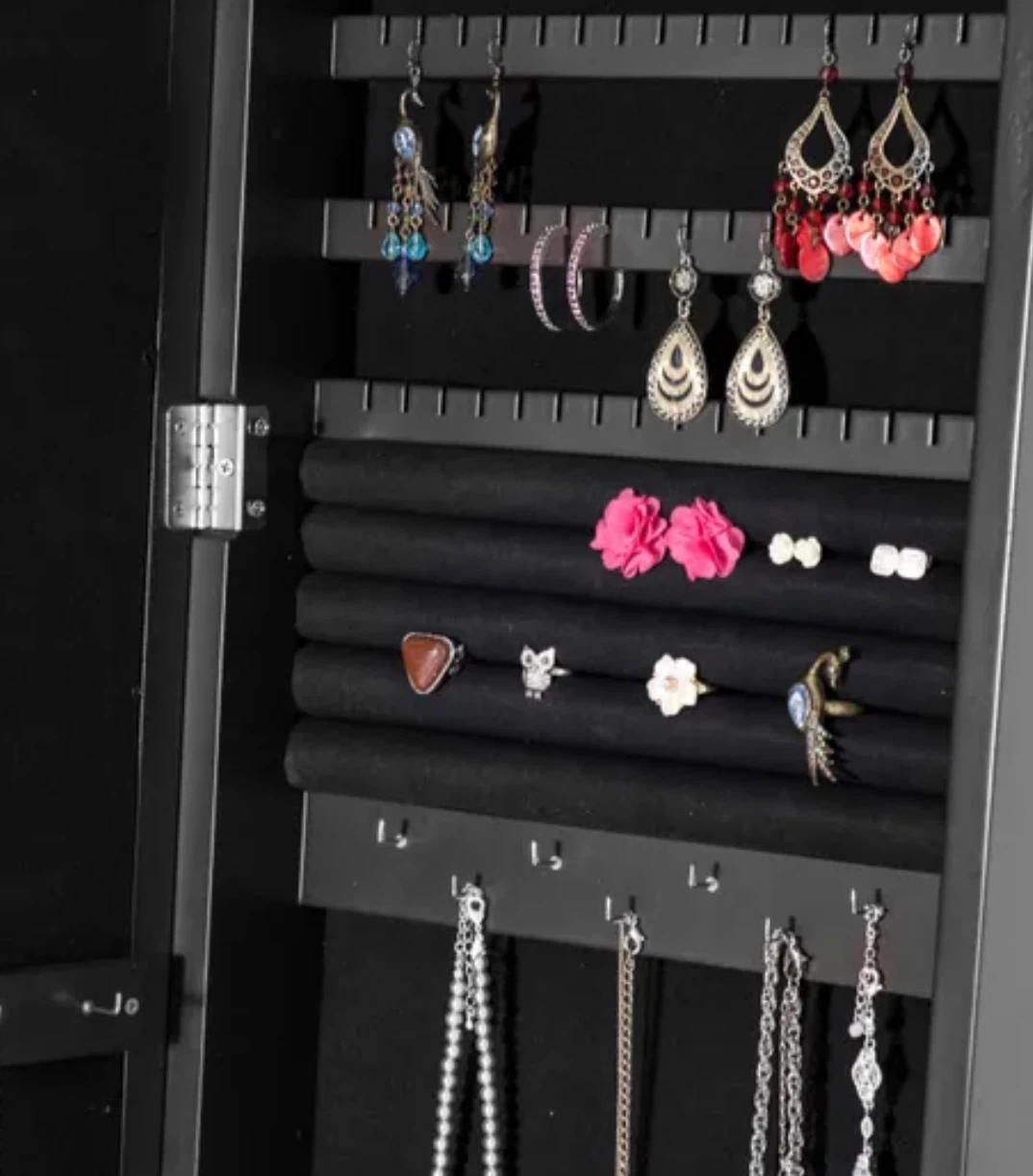 MILANIA Full-Length Mirror Jewelry Cabinet - photo 4