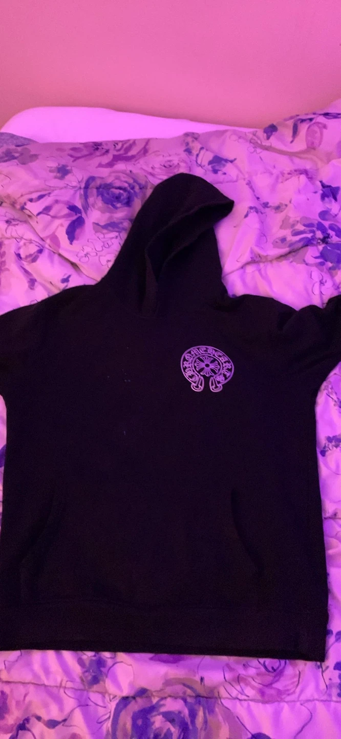 Chrome Hearts splat Black Hoodie - photo 2