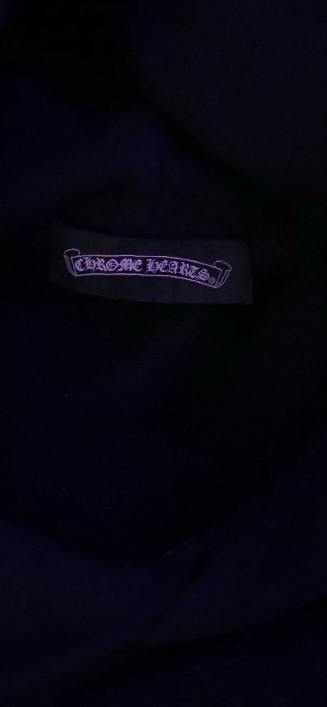 Chrome Hearts splat Black Hoodie - photo 3