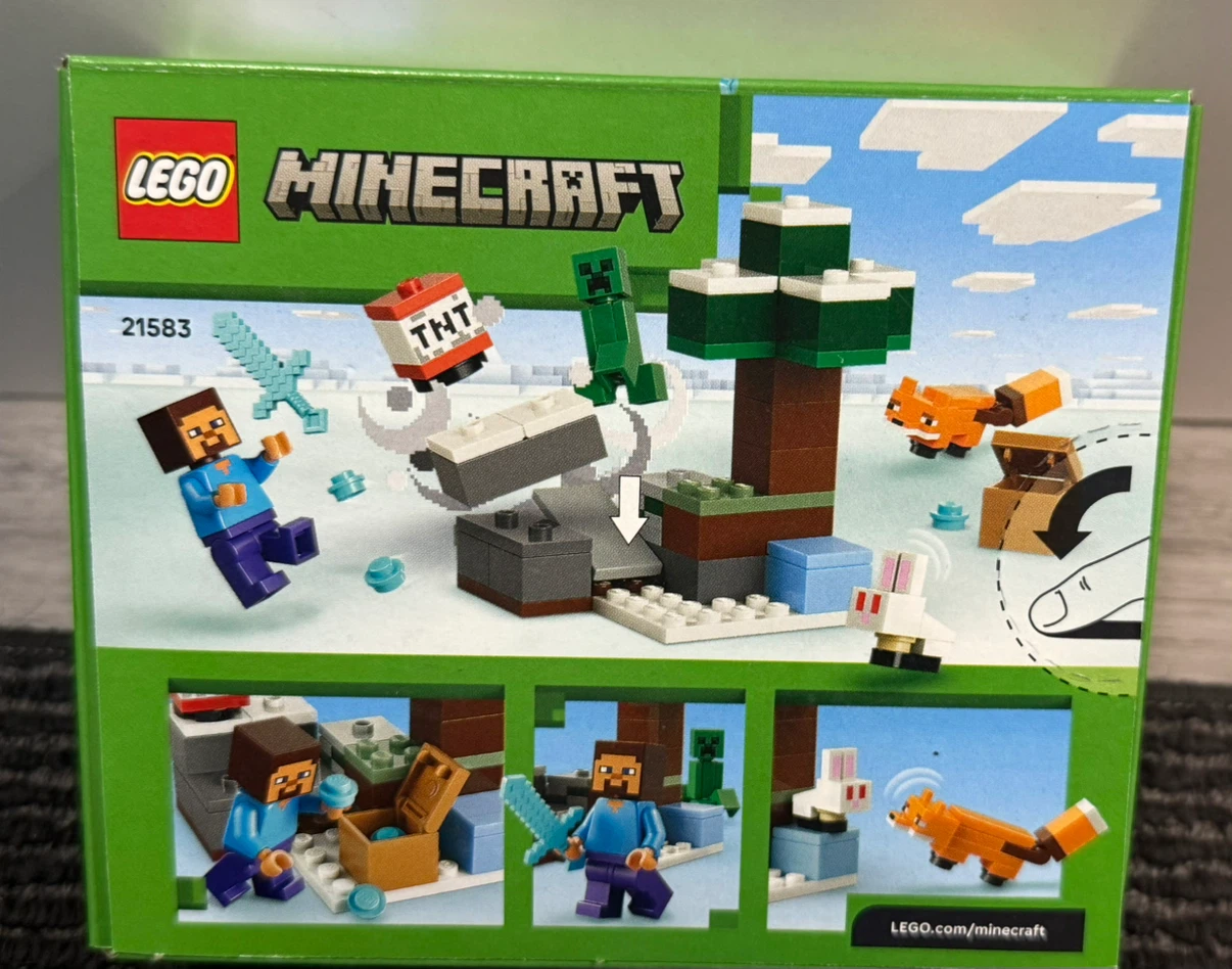 LEGO Minecraft Steve's Taiga Adventure Building Toy - photo 2
