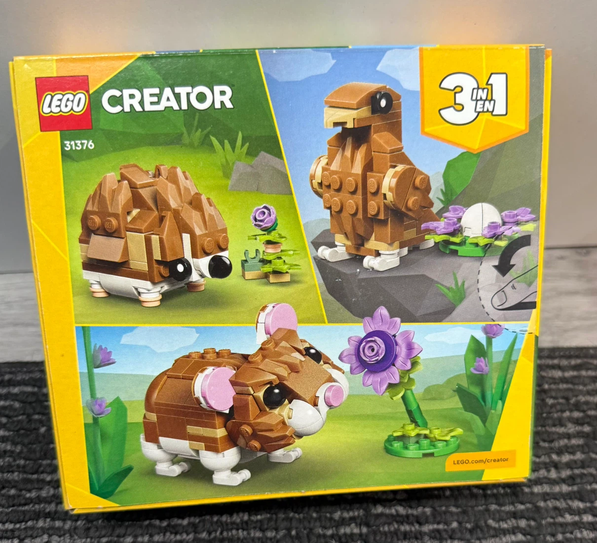 LEGO Creator 3-in-1 Cute Hamster with Flower Set - photo 2