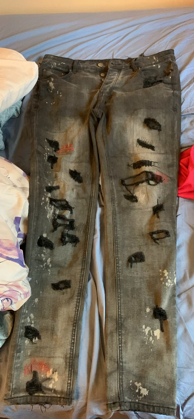Juice Wrld Distressed Ksubi Jeans - photo 3