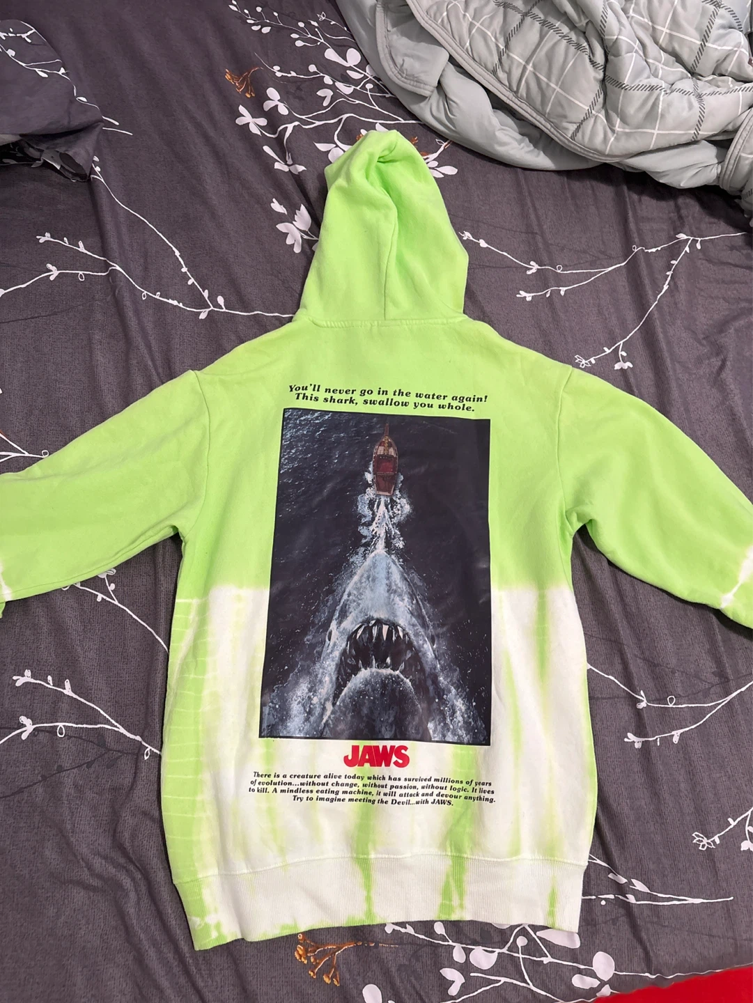 Jaws Tie-Dye Hoodie