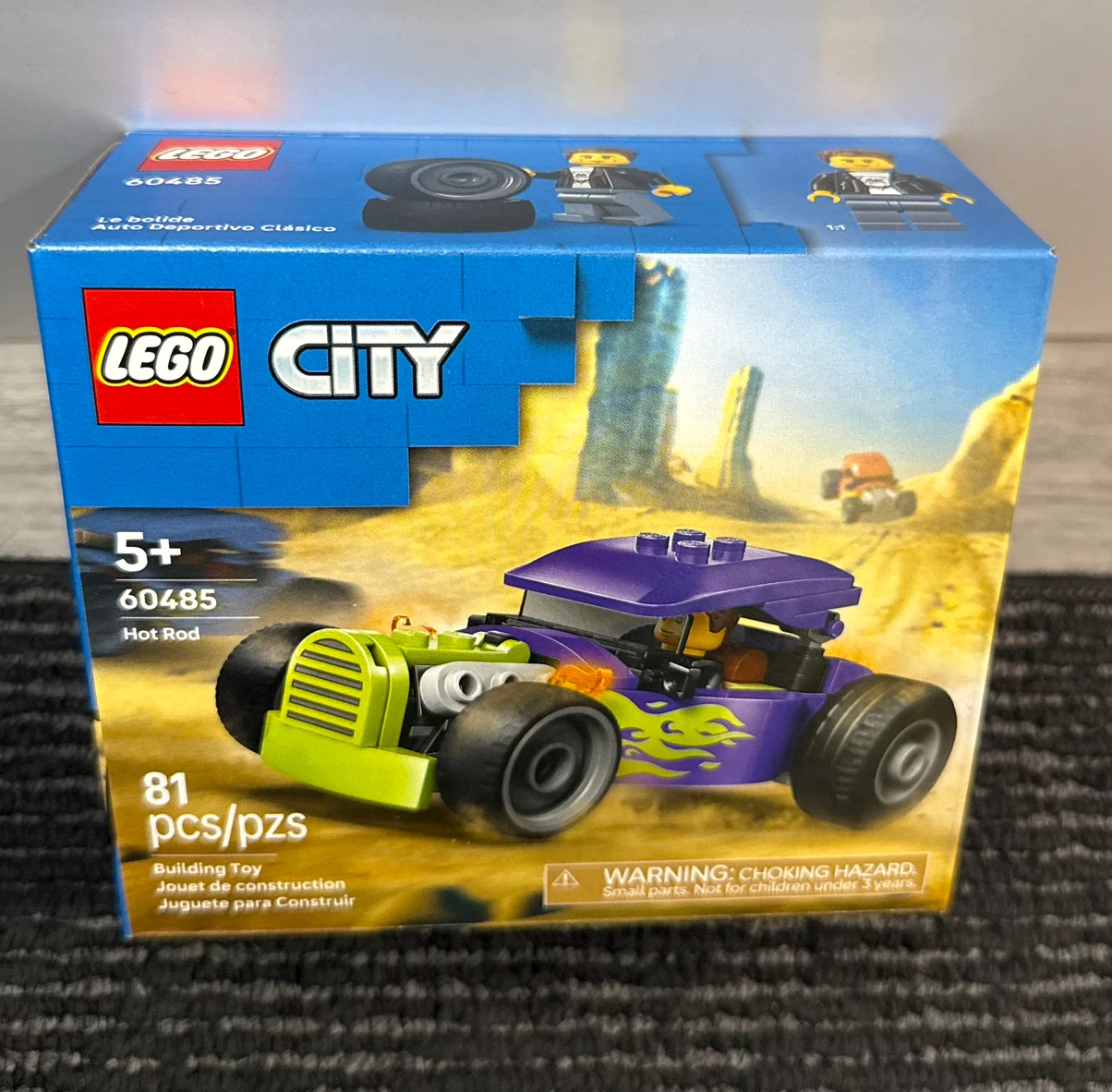 LEGO City 60485 Hot Rod Building Toy