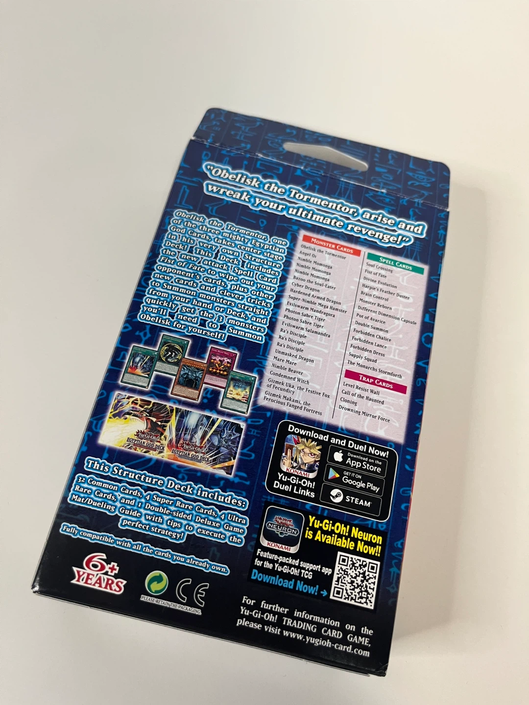 Yu-Gi-Oh! Egyptian God Deck: Obelisk the Tormentor - photo 3
