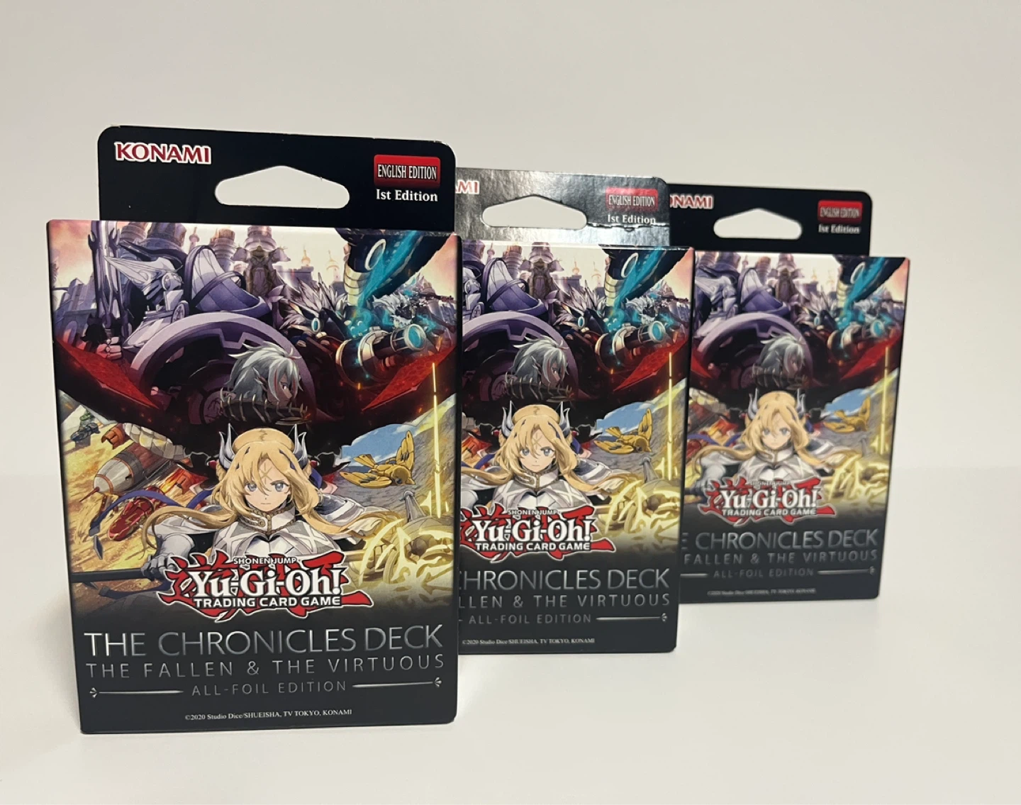 Yu-Gi-Oh! The Chronicles Deck: The Fallen & The Virtuous X3 - photo 2