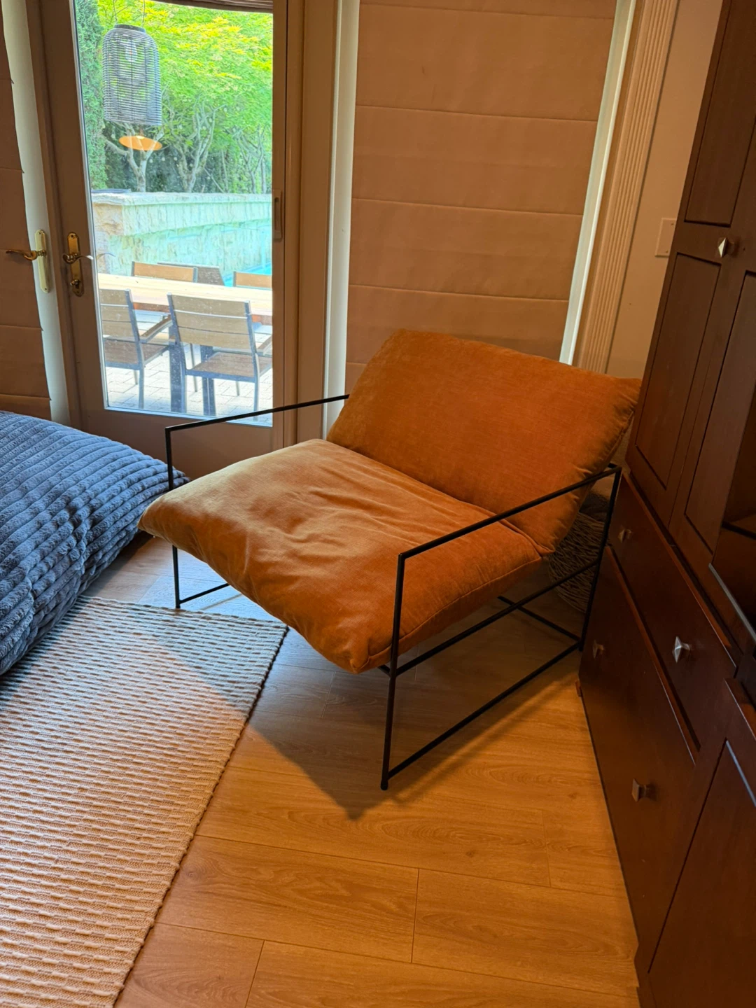 Mustard lounge chair - photo 4