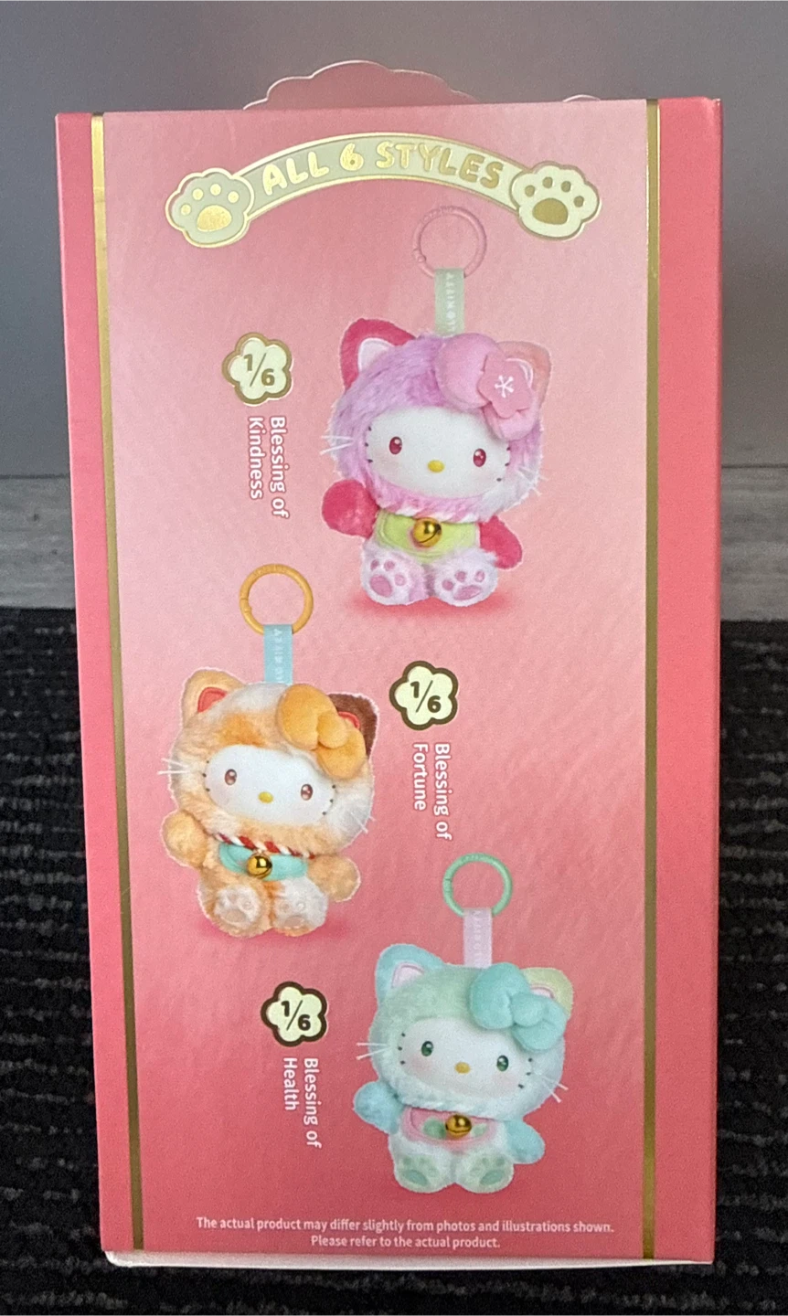 Hello Kitty Meow Blessing Series Plush Relaxing Toy - photo 3