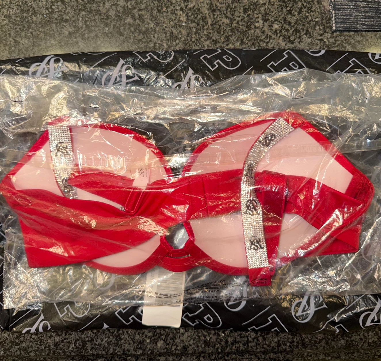 New Victoria's Secret Red Push-Up Bra - photo 2