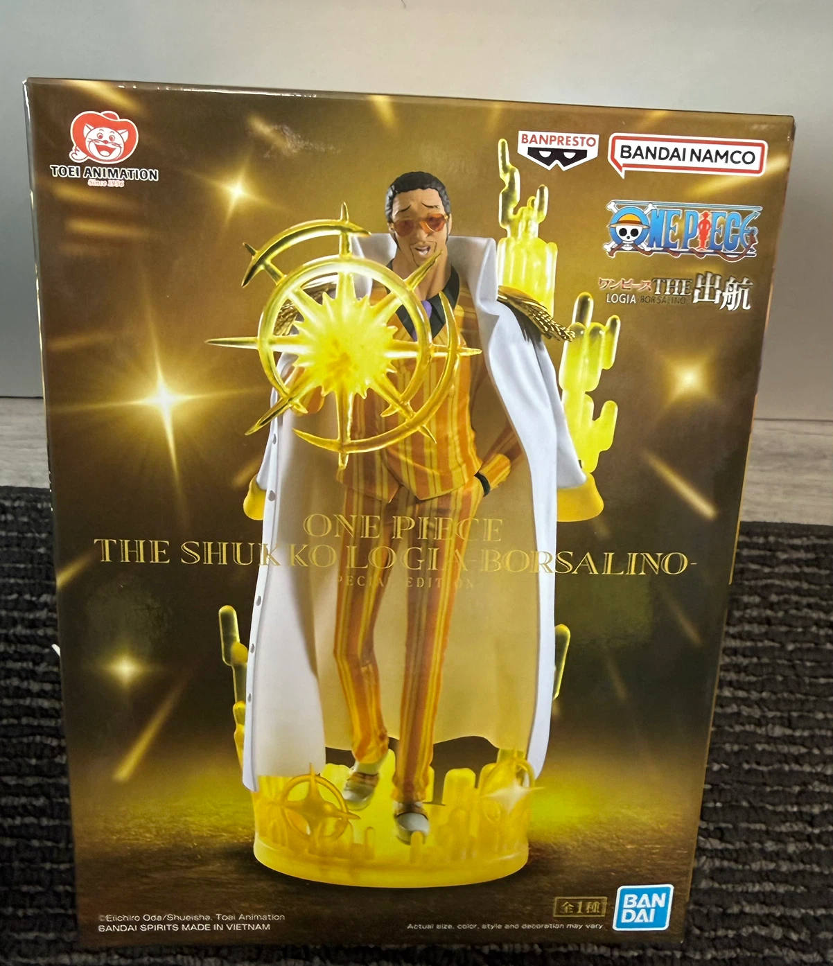 One Piece The Shukko Logia Borsalino Figure