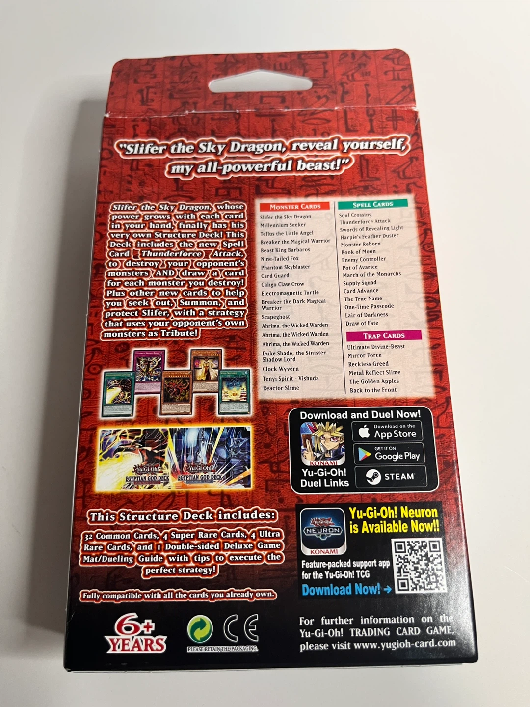 Yu-Gi-Oh! (Slifer the Sky Dragon) - English Edition 1st - photo 2