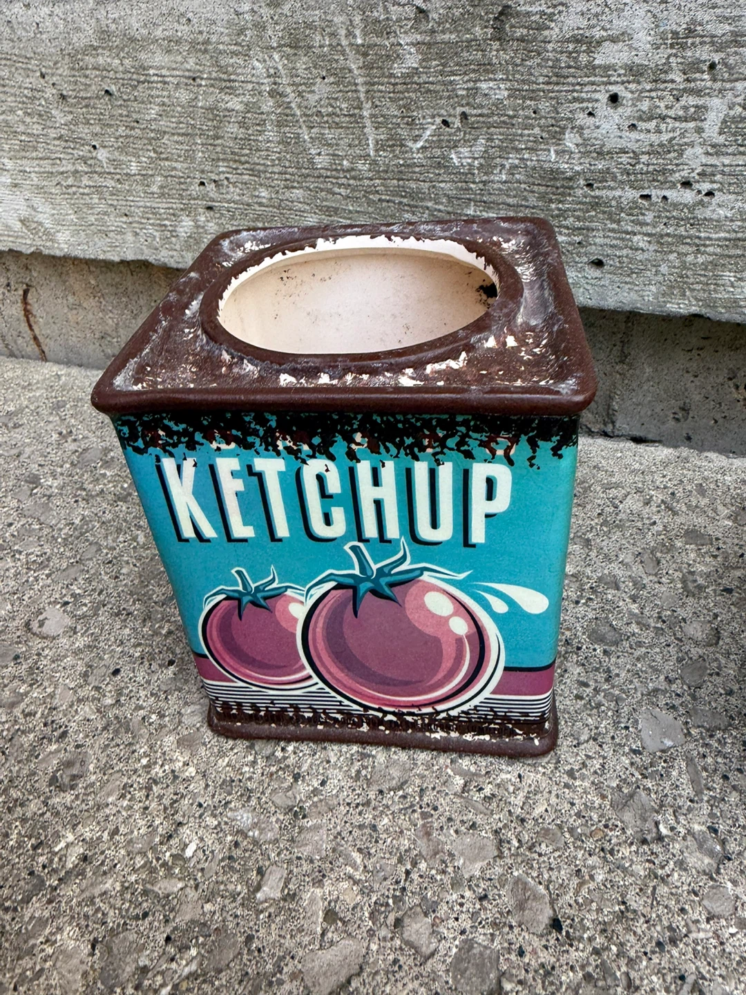 Ceramic Ketchup and Coffee Container Set - photo 2
