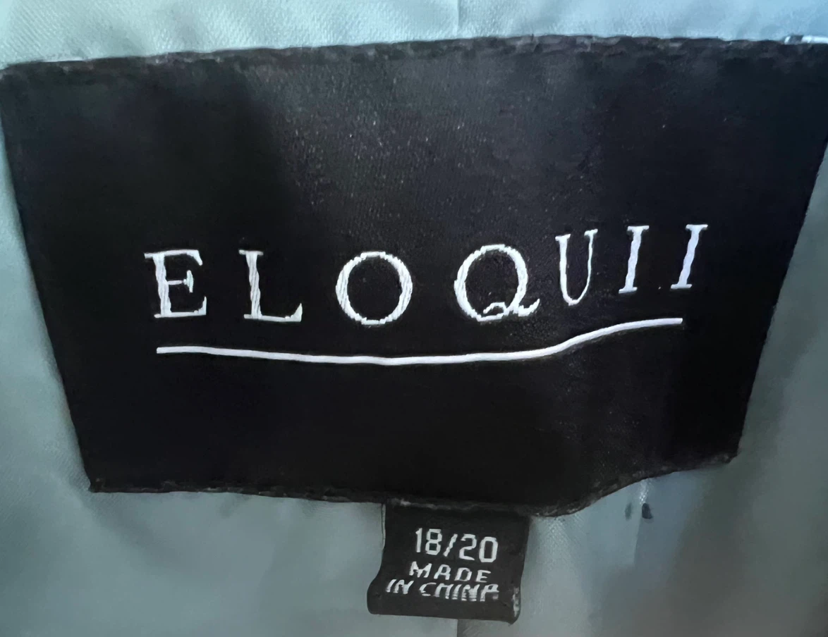 ELOQUII Mint Faux Leather Moto Jacket - photo 2