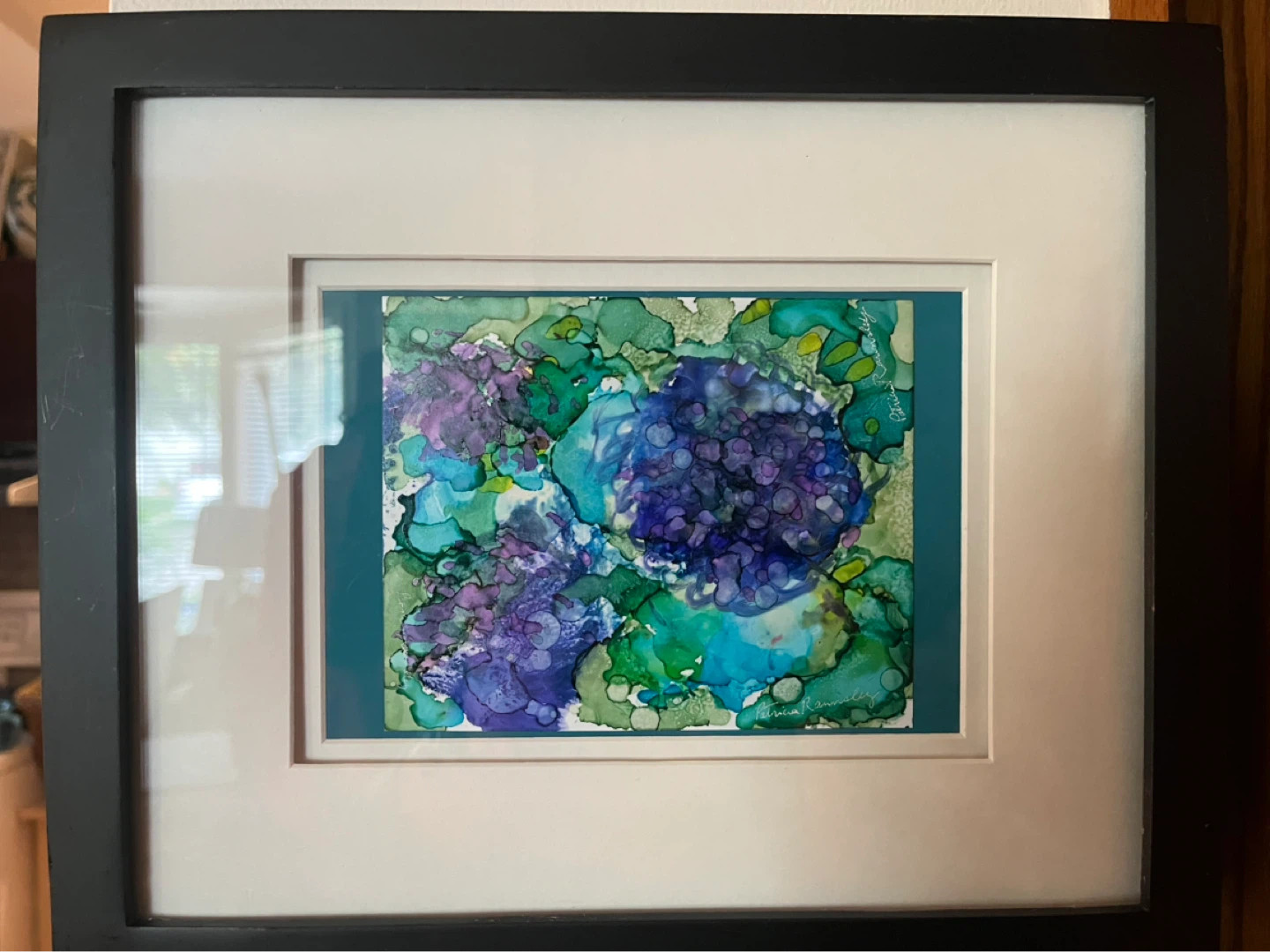 Art- Original Art- Alcohol Ink Painting by Calgary Artist