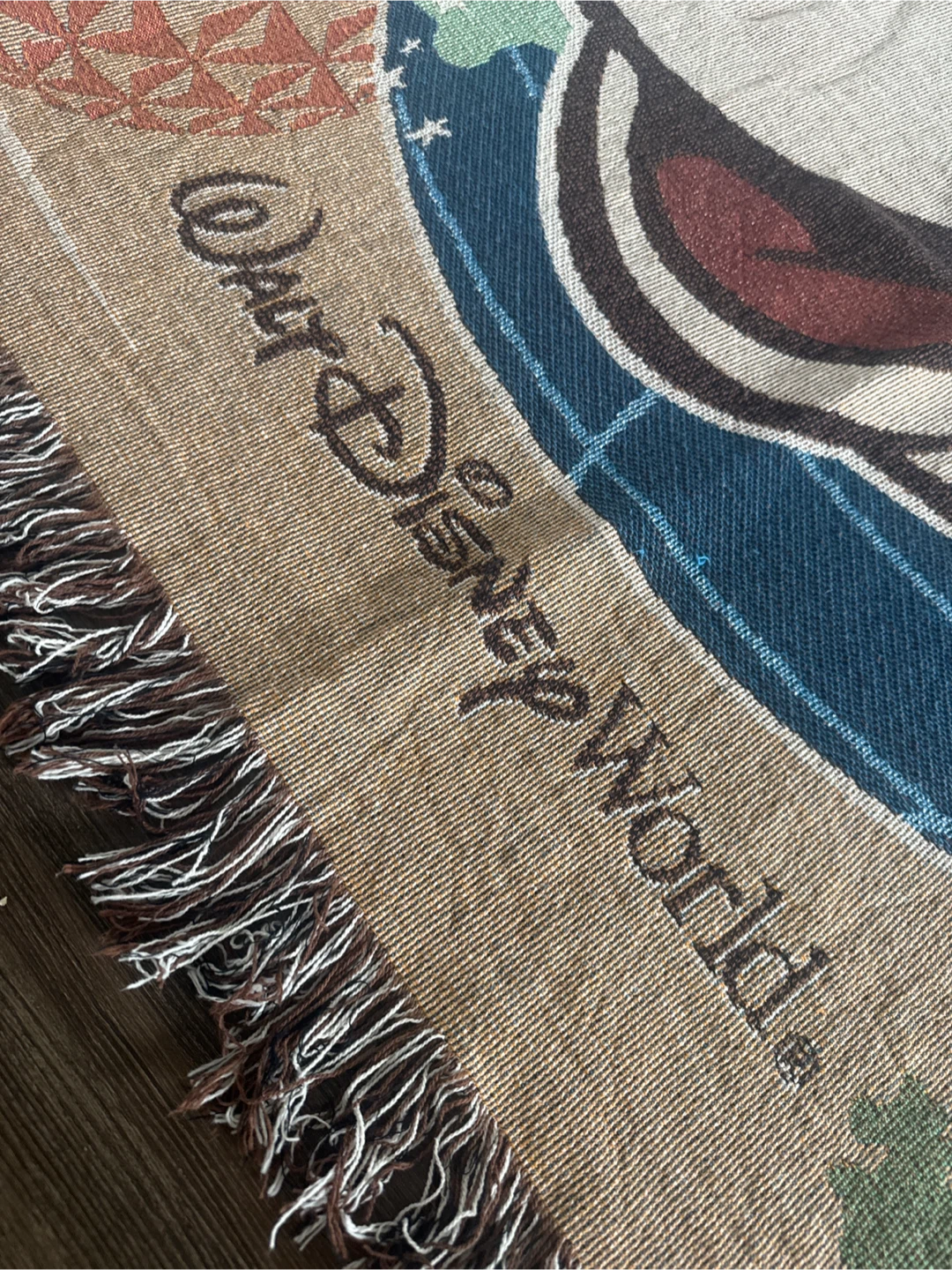 Walt Disney World Mickey Mouse Woven Throw Blanket - photo 3