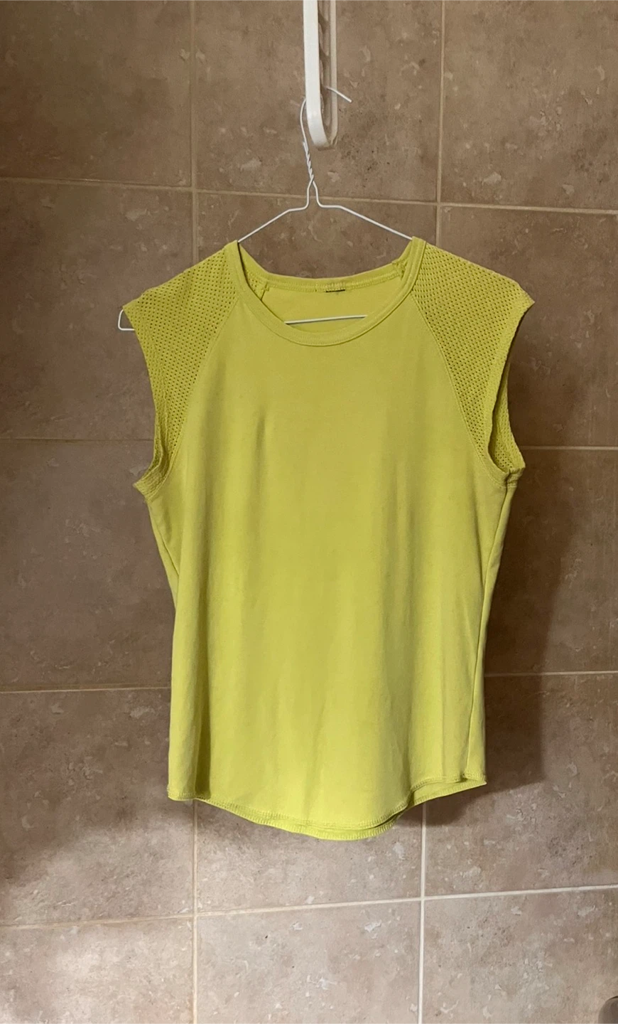 Lime Green Sleeveless Top