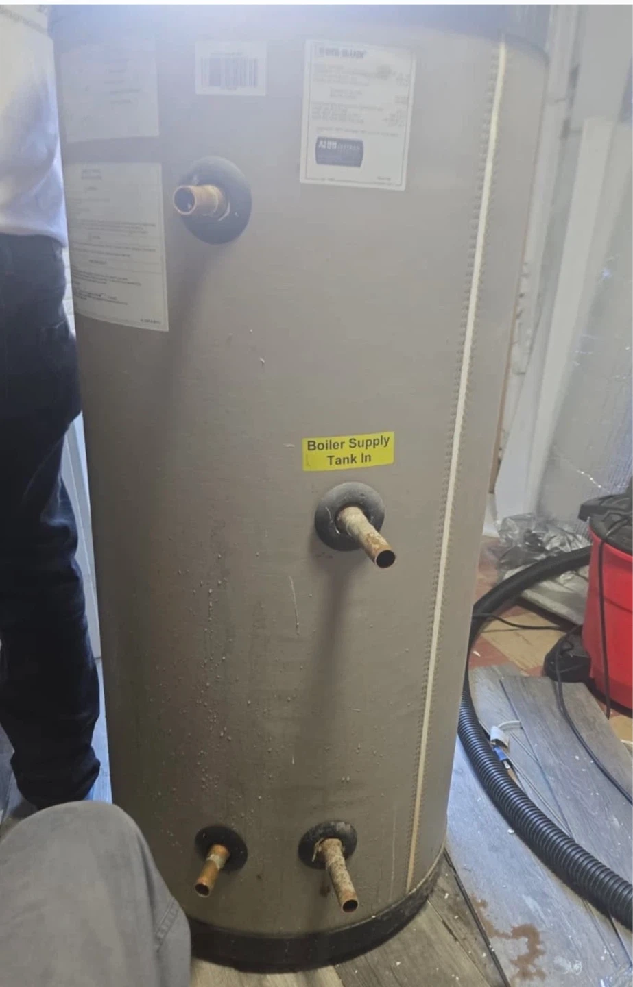 Weil Mclain Aqua Plus 45-52 Gallon Indirect Water Heater Used - photo 2
