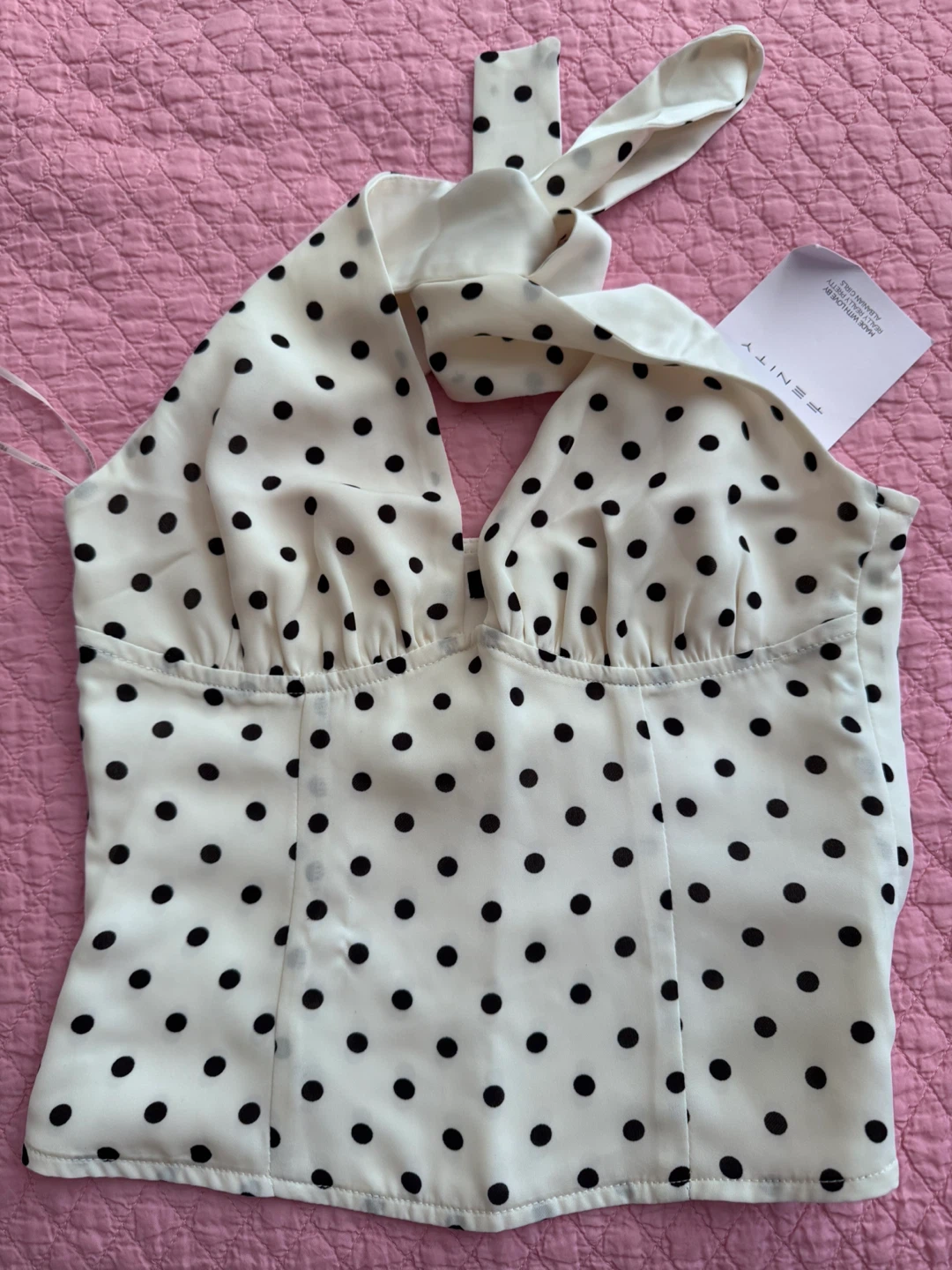 Fenity Dotty Top and Skirt - photo 2