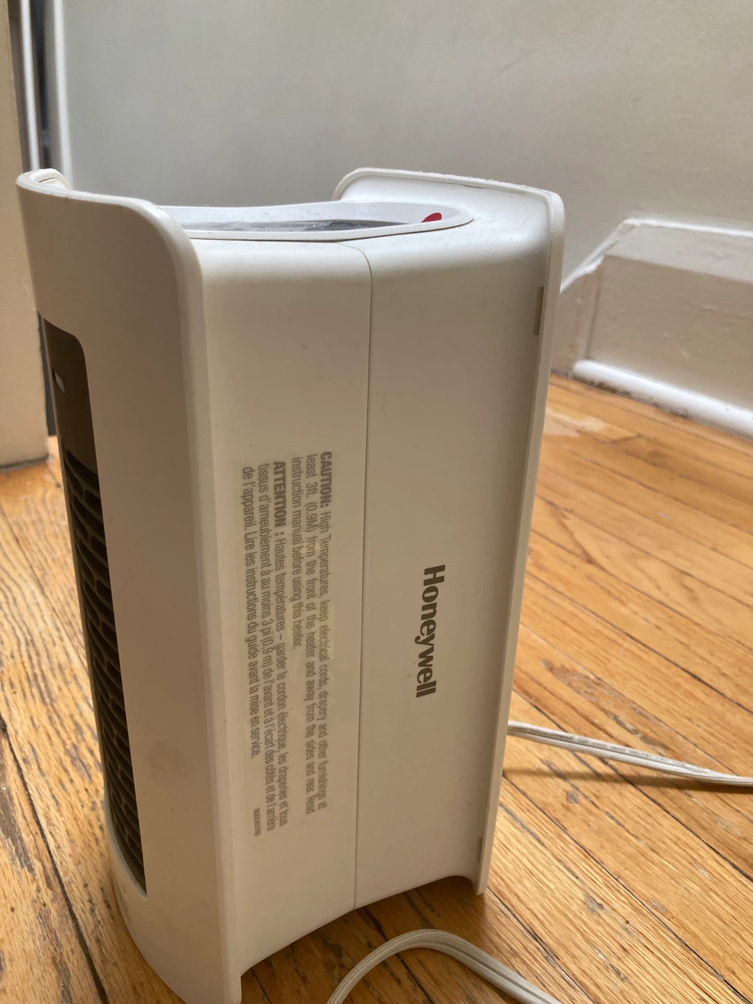 Honeywell Portable Electric Heater + Fan - photo 2