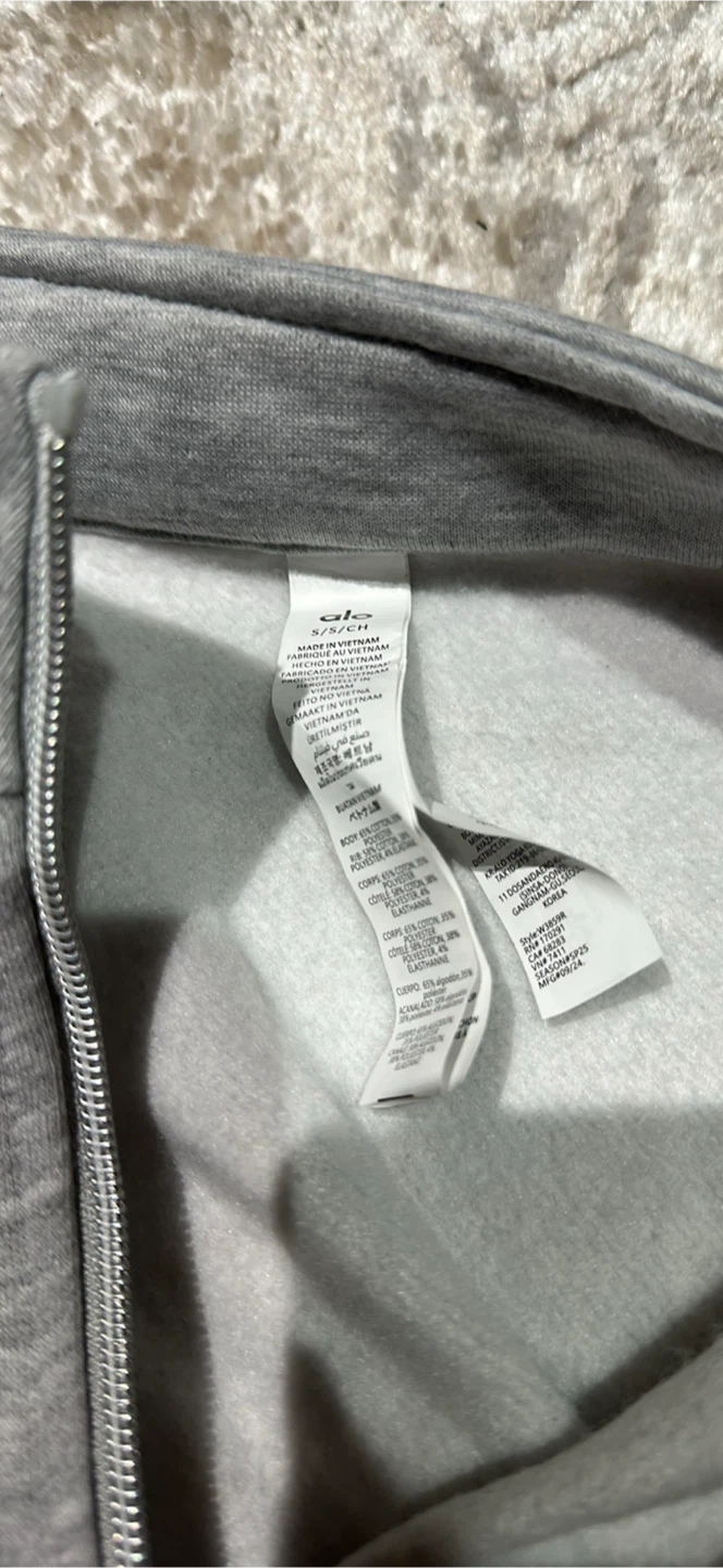 Alo Grey Sweatshirt - photo 3