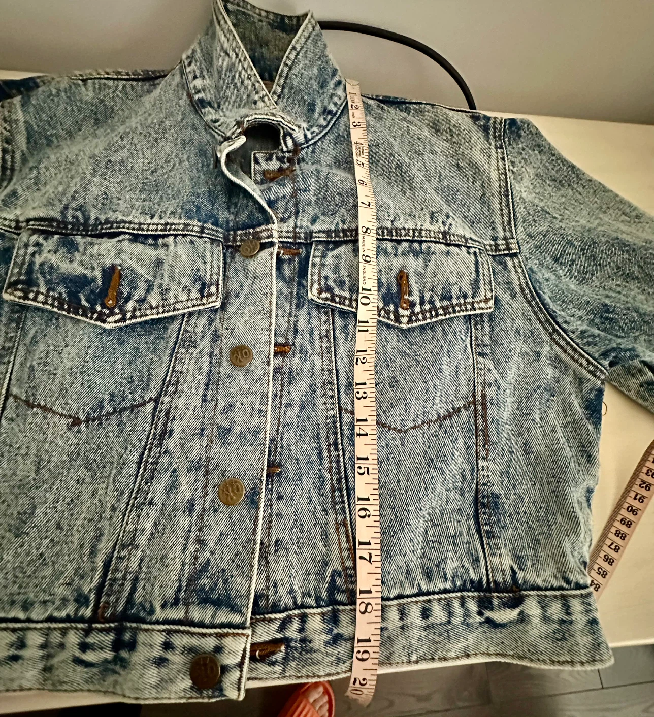 Vintage Acid Wash Denim Ladies Jacket - photo 5
