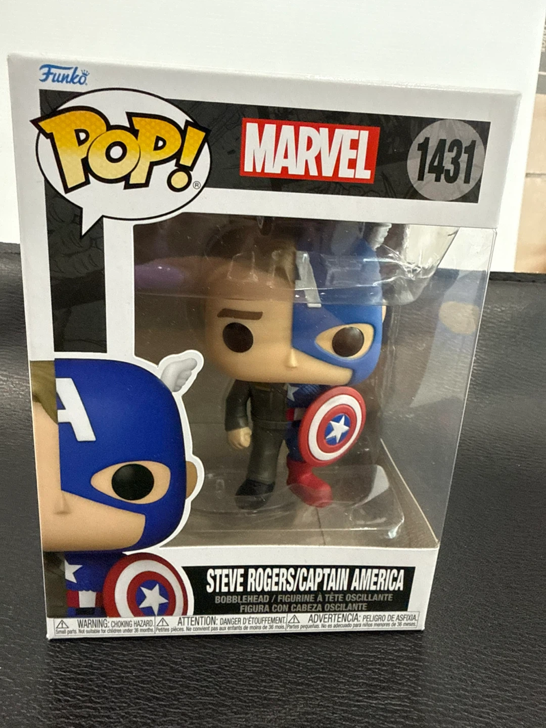 Funko Pop! Marvel Steve Rogers/Captain America #1431