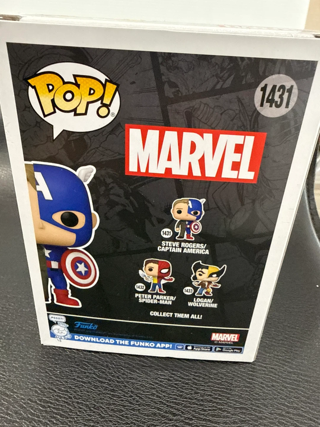 Funko Pop! Marvel Steve Rogers/Captain America #1431 - photo 3