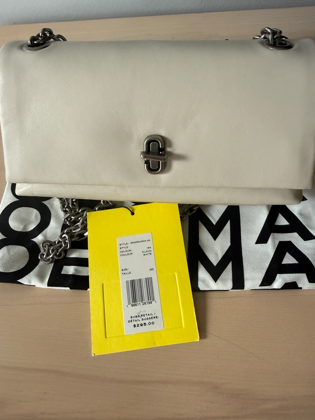 Marc Jacobs Cream Leather Shoulder Bag - photo 3