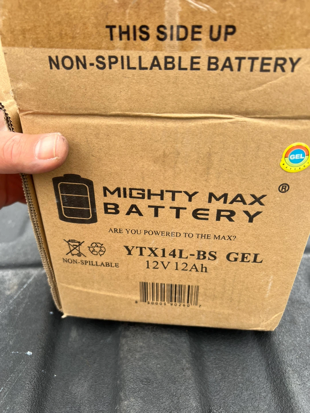 New motorcycle battery for sale - photo 2