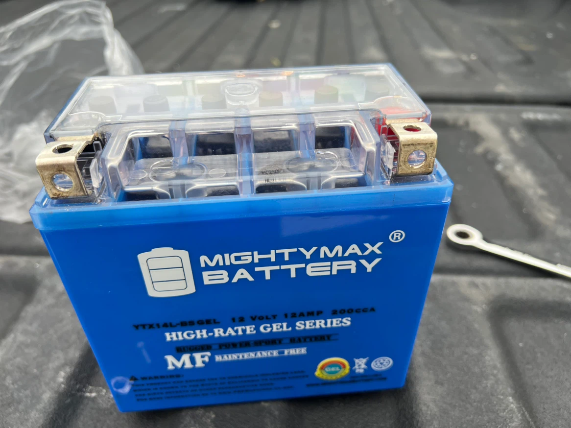 New motorcycle battery for sale - photo 4