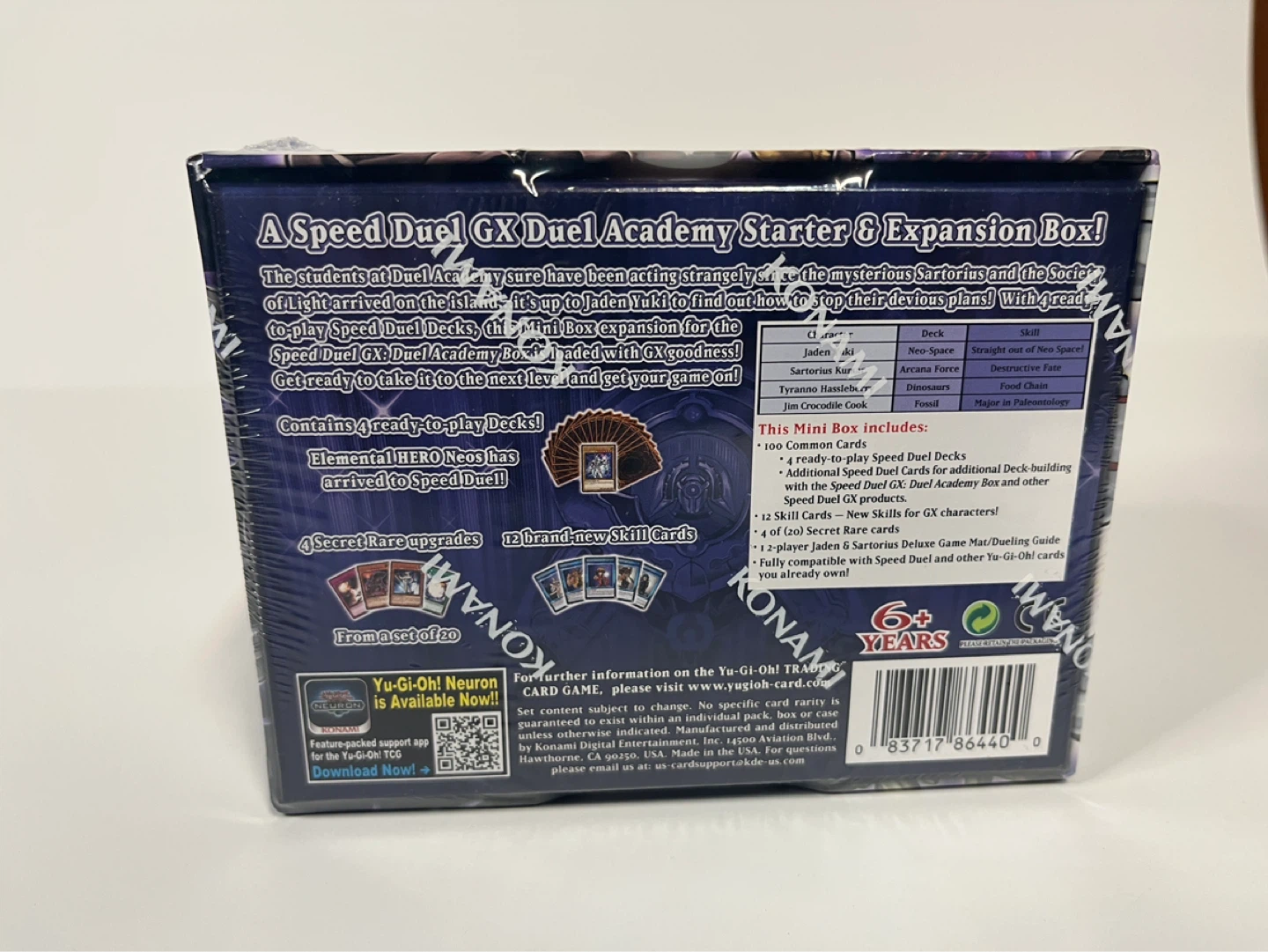 Yu-Gi-Oh! Speed Duel GX Midterm Destruction Booster Box - photo 2