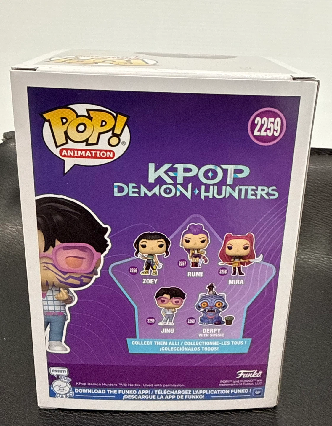 Funko Pop! Animation K-Pop Demon Hunters JINU #2259 Vinyl Figure - photo 3