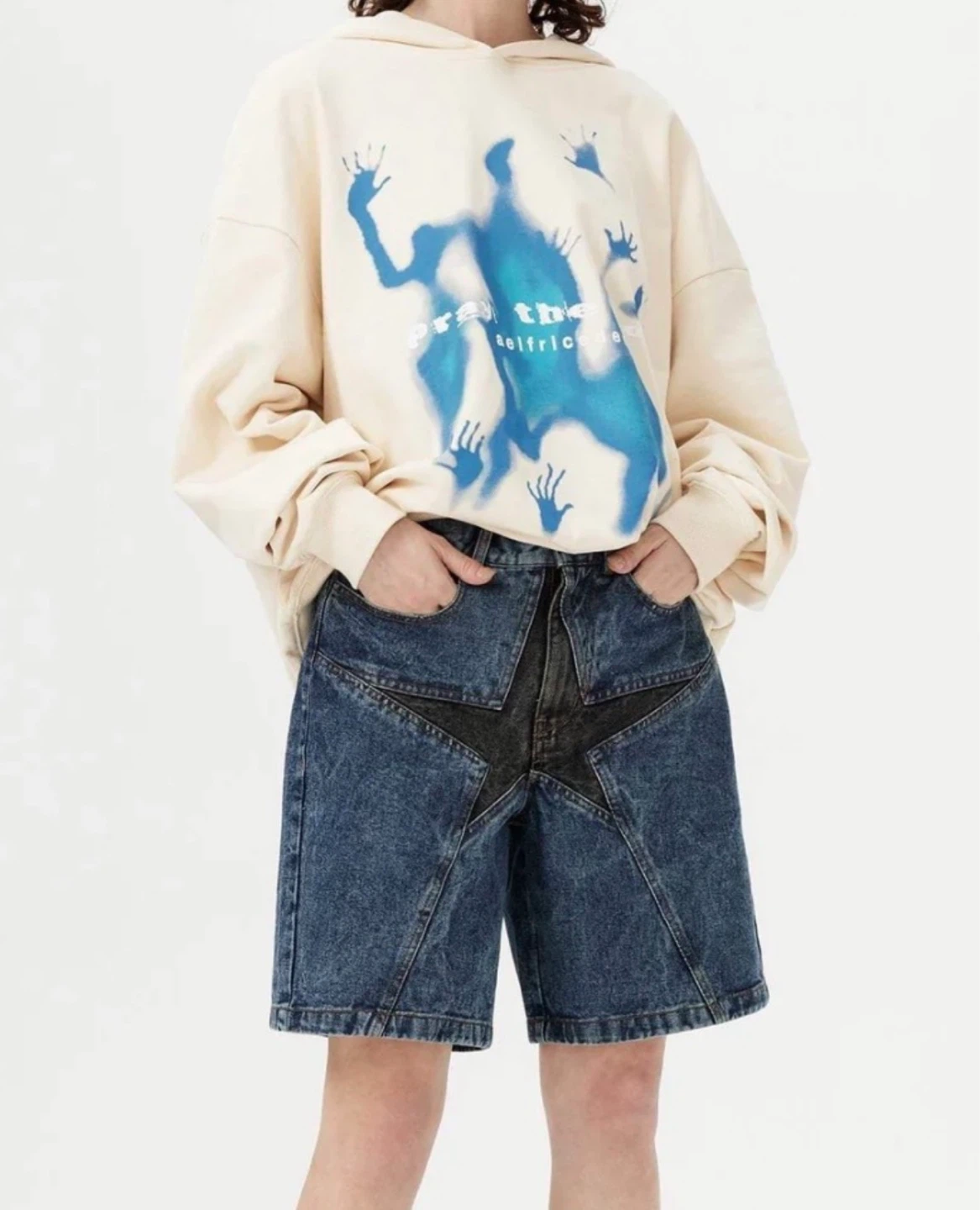 Aelfric Eden Star Color Contrast Hoodie