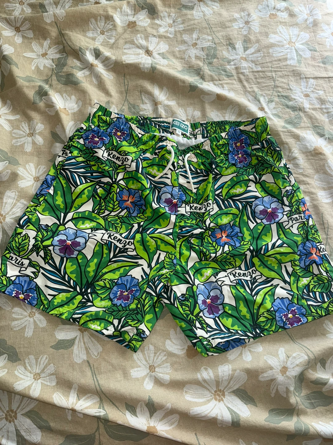 Kenzo Paris Floral Swim Shorts - BOYS