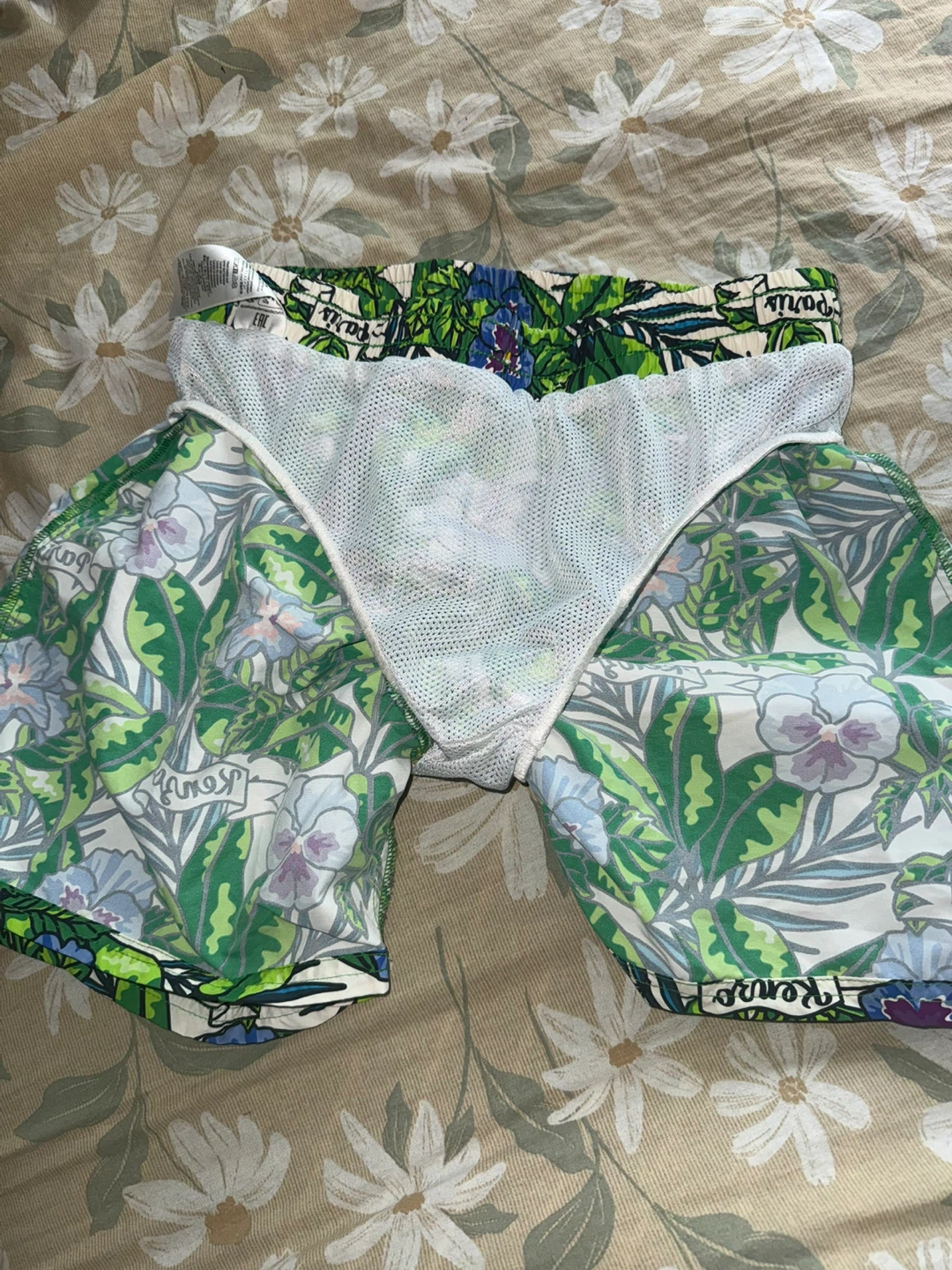 Kenzo Paris Floral Swim Shorts - BOYS - photo 2