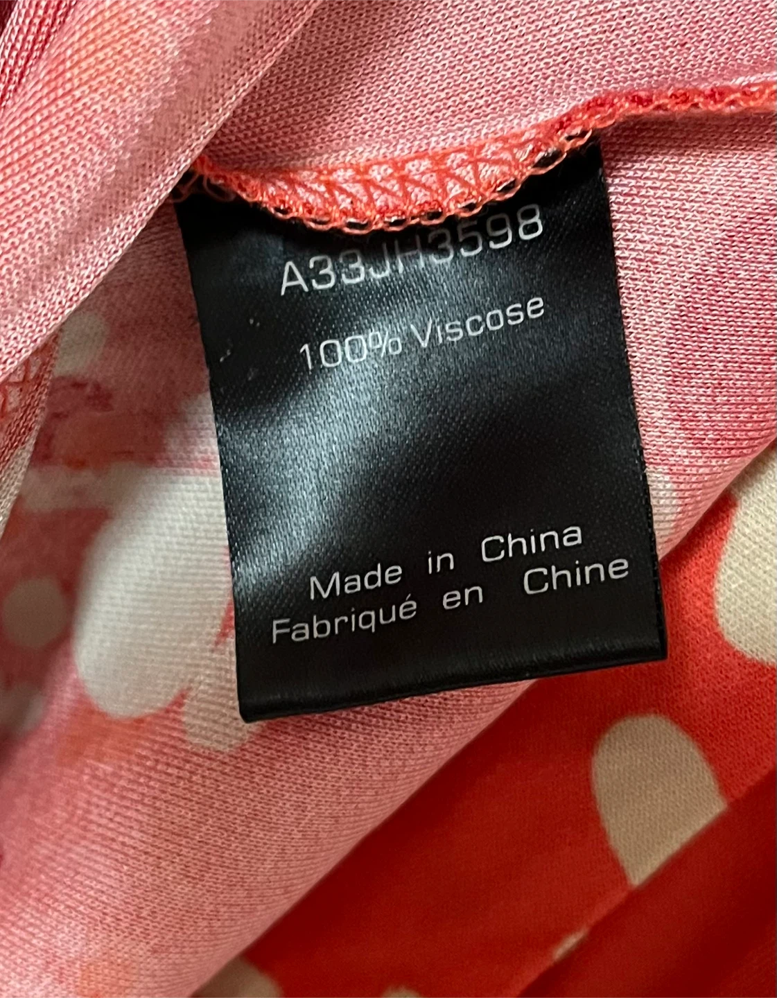 Sandra Angelozzi Red Floral Dress 100% Viscose - photo 4