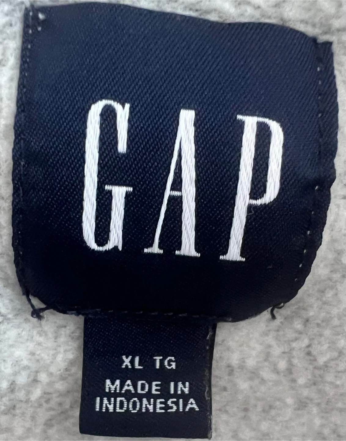 GAP Grey Long Sleeve Collared Sweatshirt - photo 2