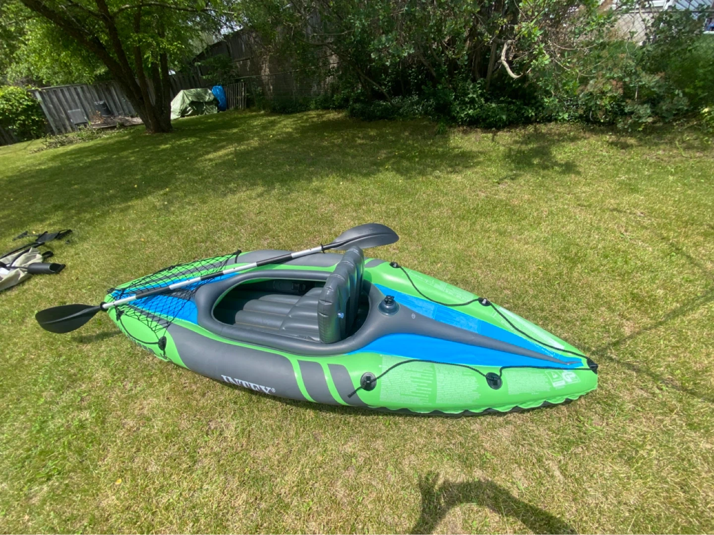 Intex Challenger K1 Kayak with Paddle - photo 2
