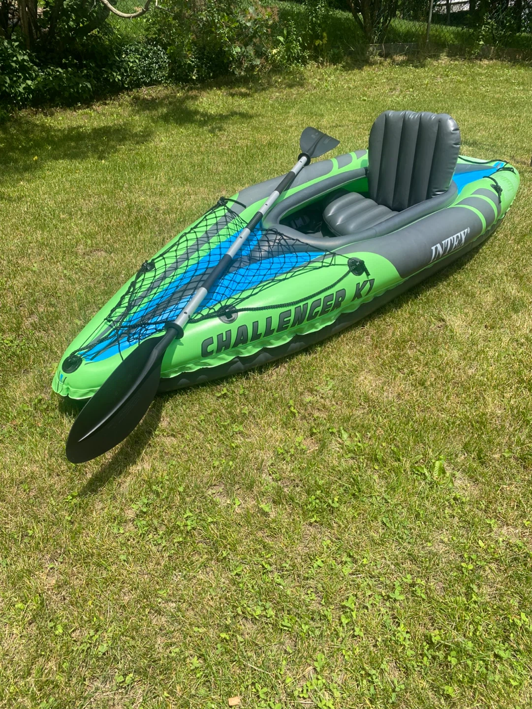 Intex Challenger K1 Kayak with Paddle
