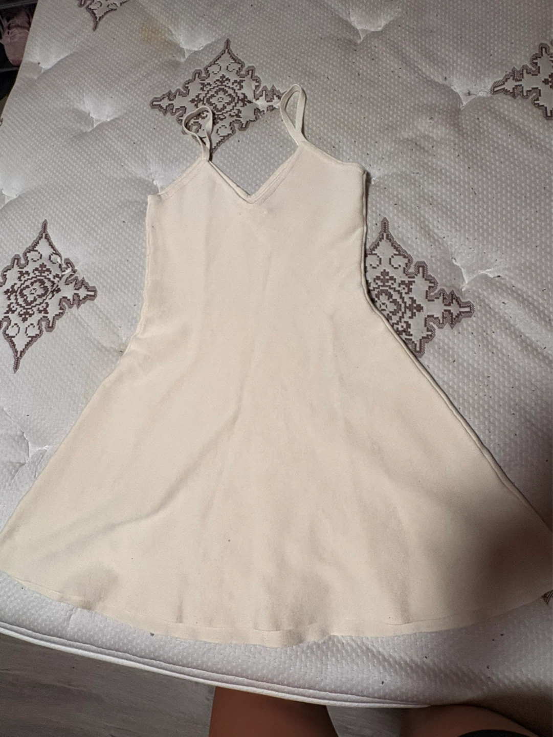 Galita Cream Spaghetti Strap Dress Size S - photo 3