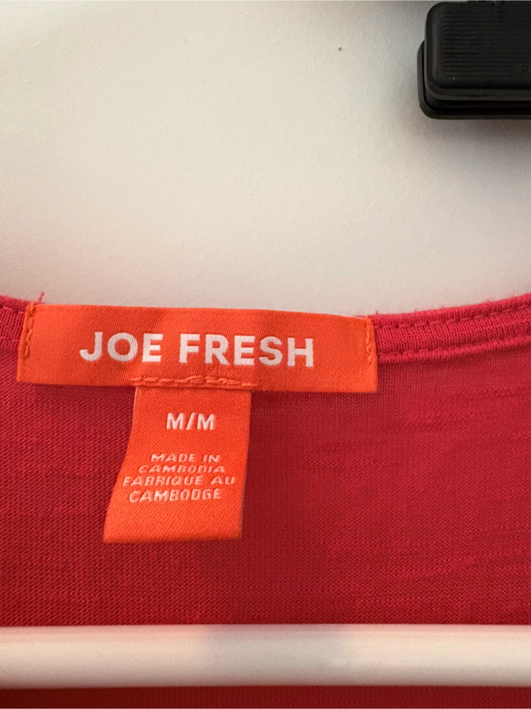 Joe Fresh Red Crochet Neck Tank Dress M - photo 3