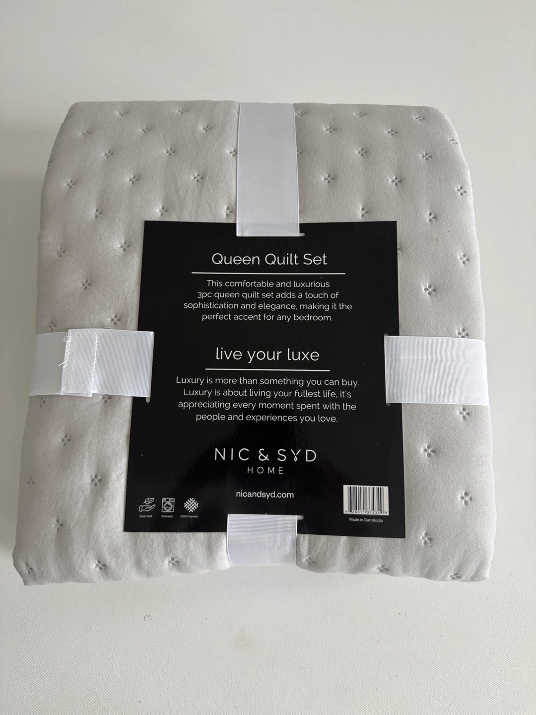 NIC & SYD HOME Queen Quilt Set (3pc) - photo 3
