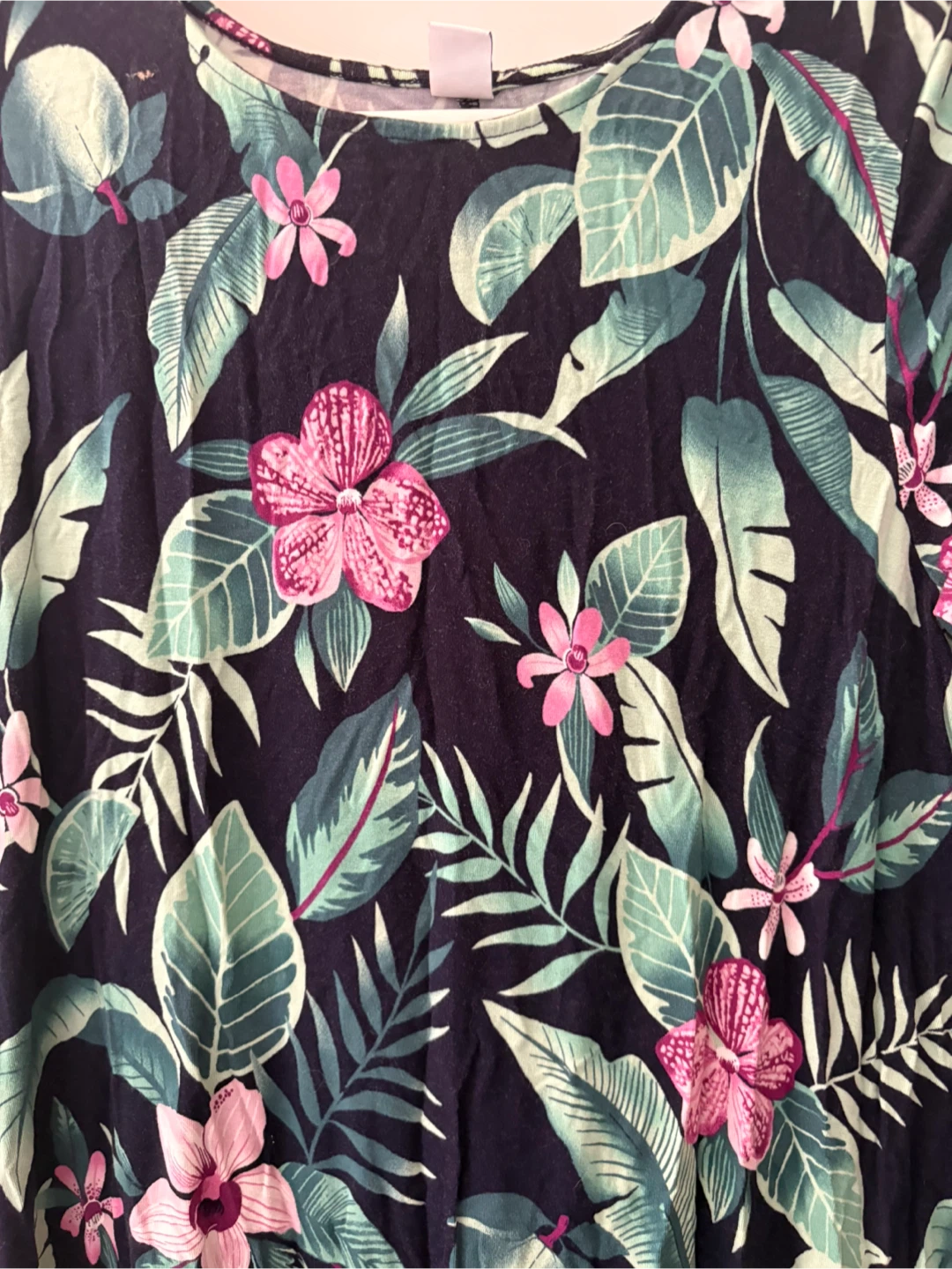 Old Navy Floral T-Shirt Dress- Size M - photo 2