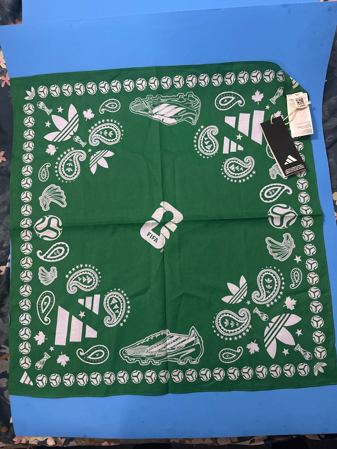 Green Adidas World Cup Bandana - photo 2