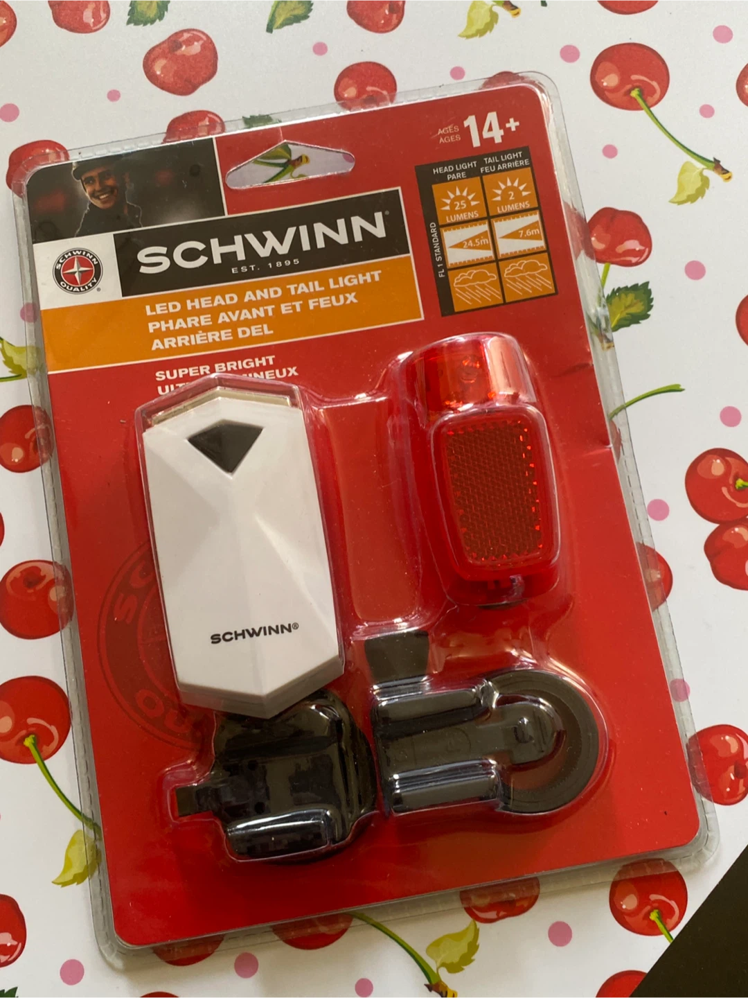 Schwinn LED Head and Tail Light Set