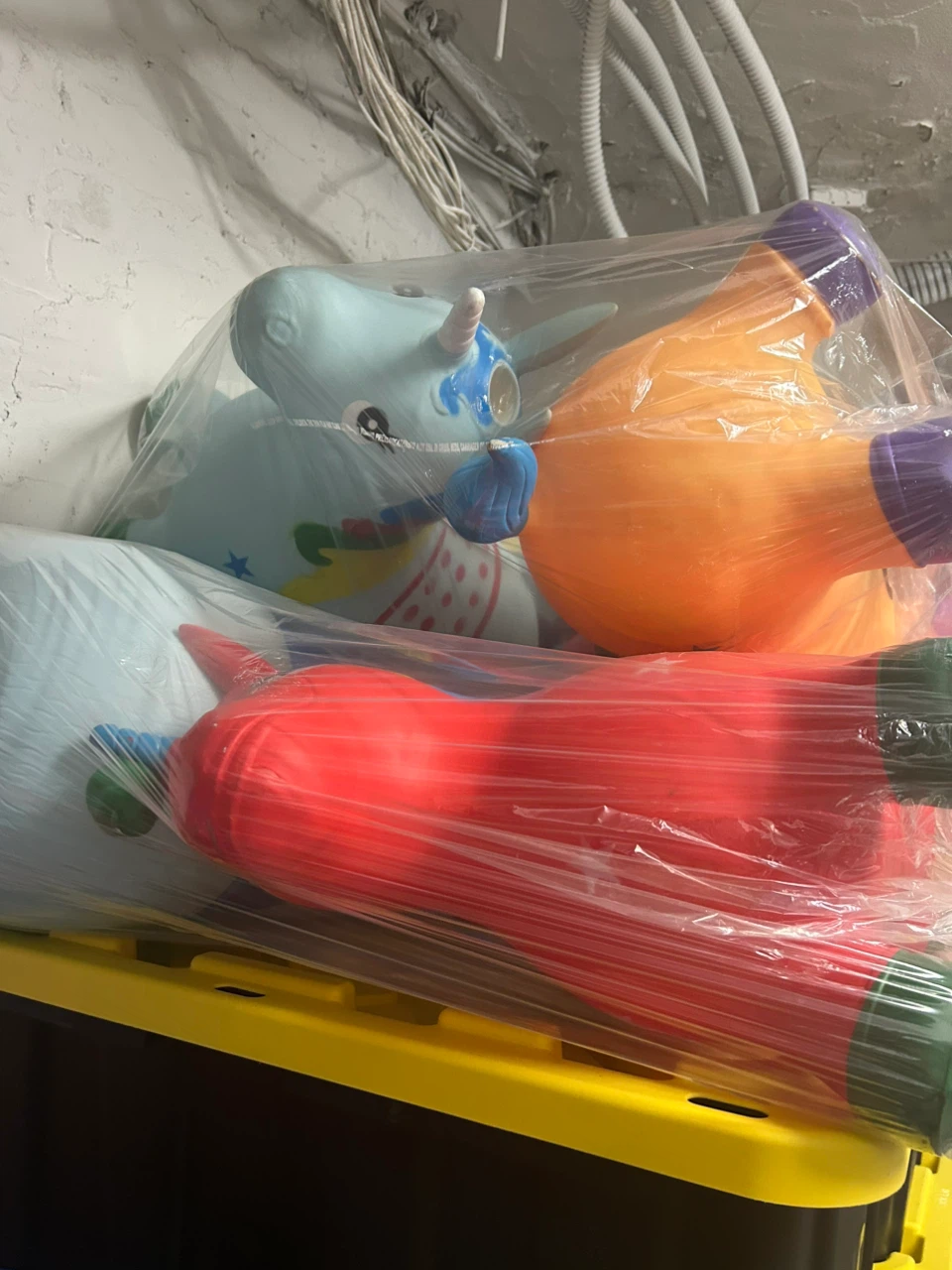 Inflatable Bouncy Animal Toys - Set of 3 - photo 2