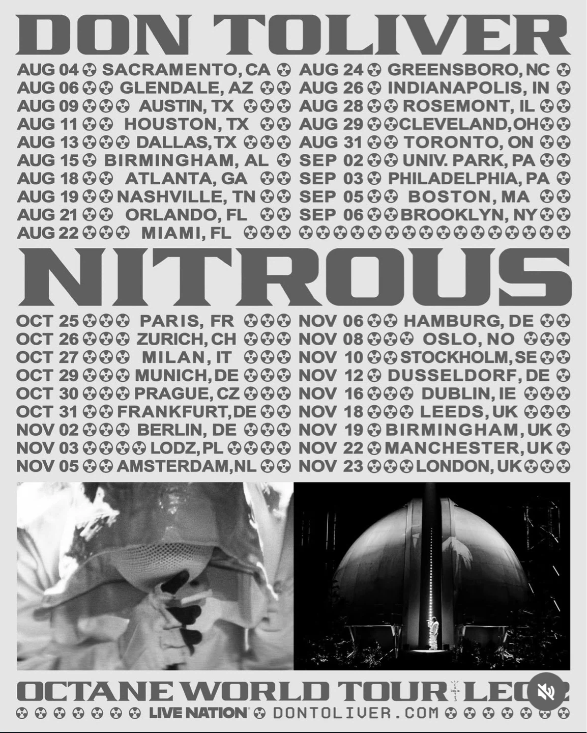 Don Toliver Nitrous Octane World Tour Ticket - Toronto - photo 2