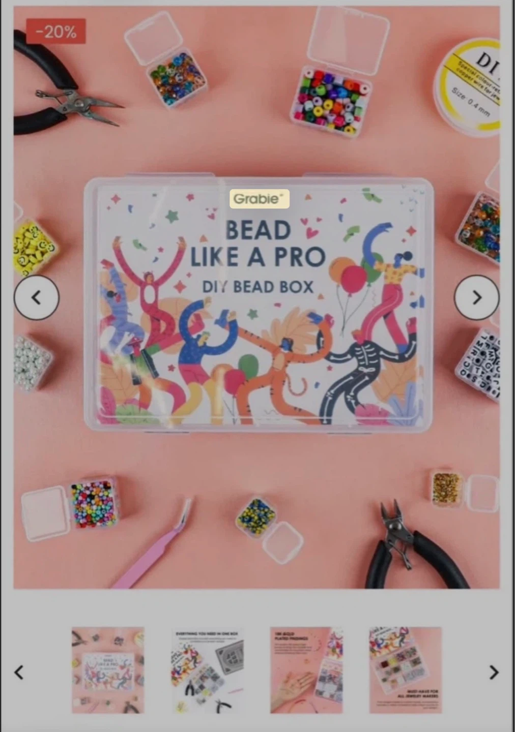 Grable Bead Like a Pro DIY Bead Box