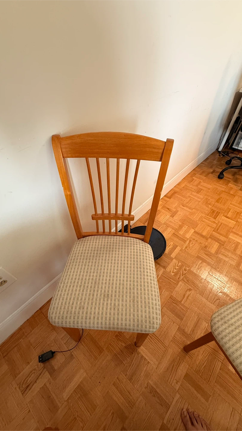 Wooden Dining Table with 4 Chairs - photo 3